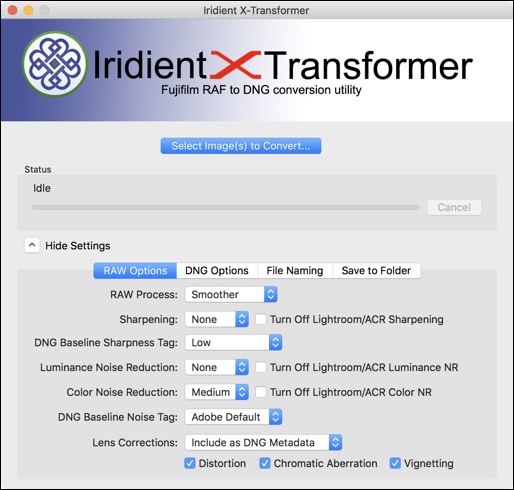iridient x transformer settings iridient x transformer settings